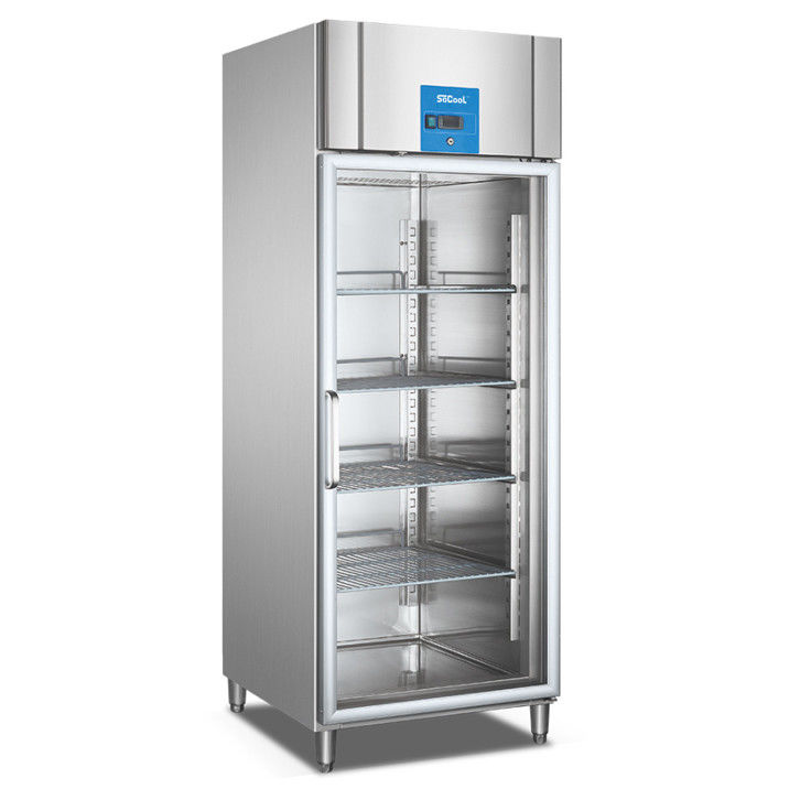 Commercial 4 Door Refrigerator Freezer Combo Dual Tempreature Zone Reach In Glass Cooler - Glass Door Fridge Freezer Combo Commercial 4 Door Refrigerator Freezer Combo Dual Tempreature Zone Reach In Glass Cooler - Glass Door Fridge Freezer Combo