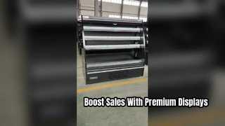 Expositor refrigerado comercial profissional