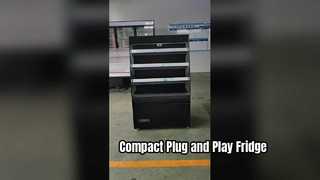 Refrigerador com display plug and play compacto IDEA