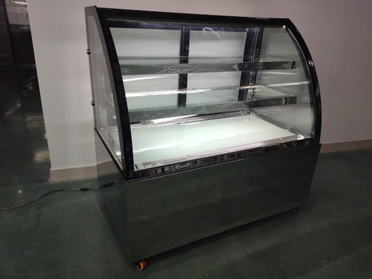 2PCS Adjustable Shelves Bakery Display Cooler With Secop Compressor