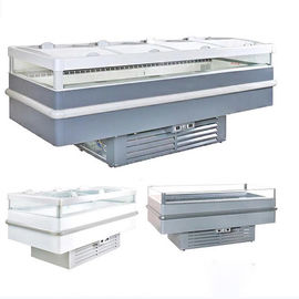 Anti Fog Air Cooling Commercial Display Chest Freezer For Fast Food Restaurant