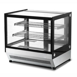 Commercial Countertop Refrigerated Bakery Display Case 160L With LED Light