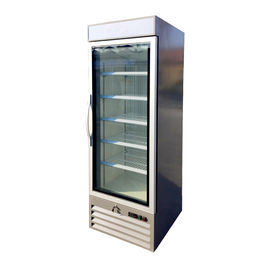 Frozen Food Display Freezer Upright Glass Door Freezer Minus 25 Degrees For Supermarket