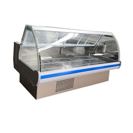 R134a Refrigerant Deli Display Fridge Serve Over Display 200cm With Inner Top LED Lighting