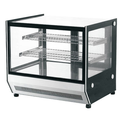 Square R290 Refrigerated Bakery Display Case With Sliding Glass