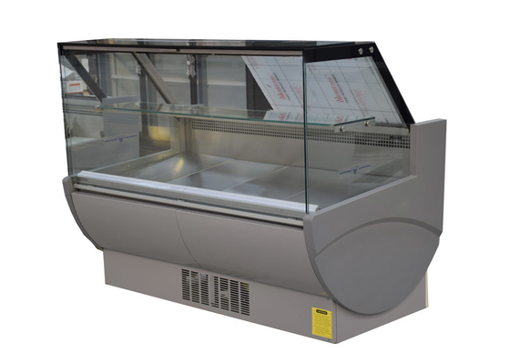 Ventilated Front Lift Up Straight Glass Deli Display Fridge Auto Defrost