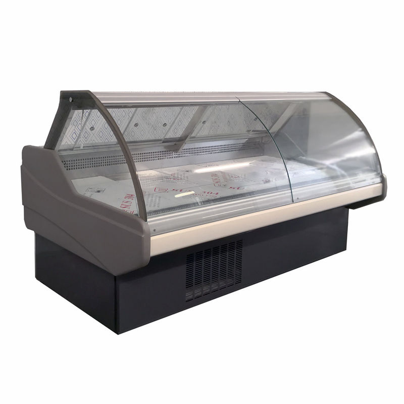 Serve Over Counter Deli Display Fridge With Back Storage And LED Lighting