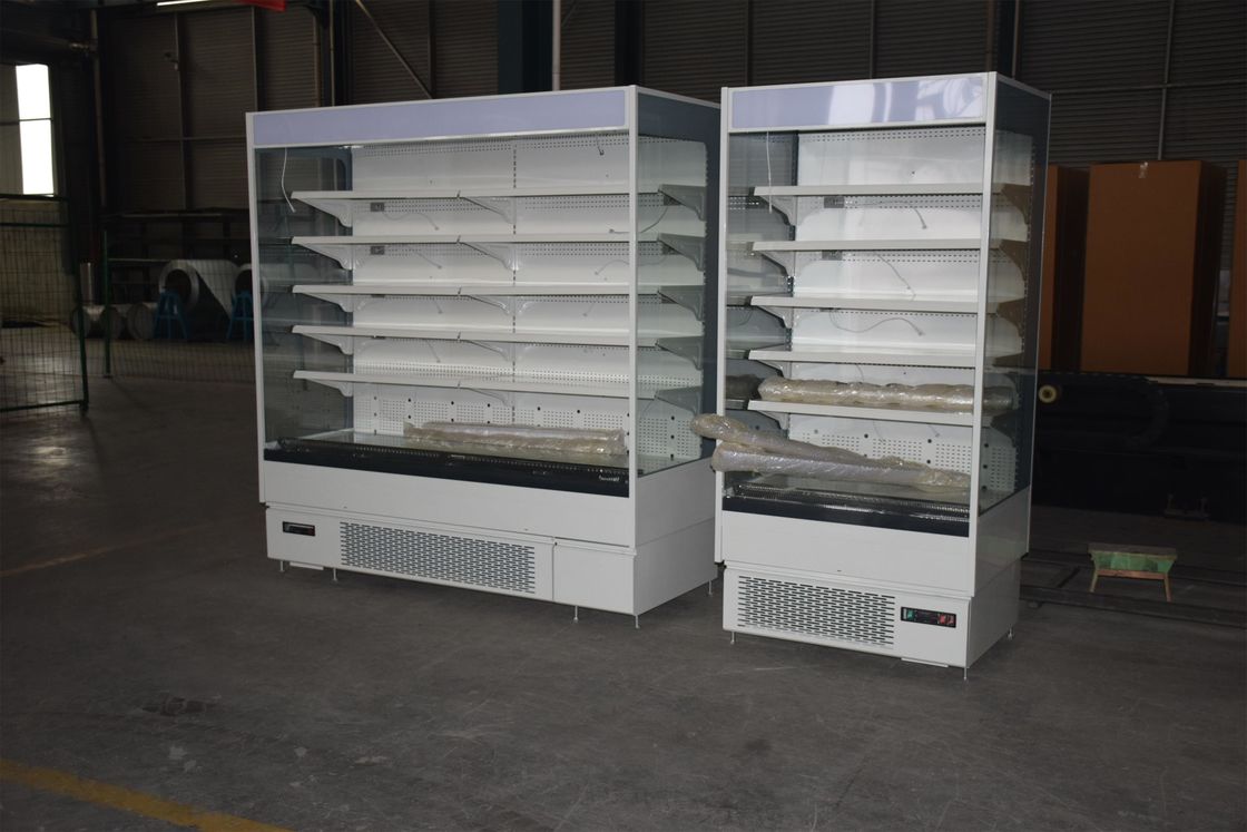 6 Feet Open Air Supermarket Refrigeration Equipment , Grab and Go Open