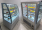 R290 Auto Defrost Ventilated Cake Showcase 3 Shelves Curved Front With Glass Side