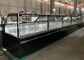 Stright Lift Up Glass Meat Display Counter Chiller Remote Type SS 304 Interior
