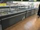 Free Defrost Supermarket Island Freezer Merchandiser With Integral Compressor