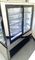 Curved Glass Refrigerated Bakery Display Case , Bakery Refrigerator Showcase