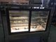 Marble Base Refrigerated Bakery Display Case With LED Lights For Pastry And Cafe