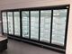 Glass Door Supermarket Refrigeration Equipment With Digital Temperature Controller