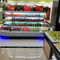Supermarket Refrigeration Open Display Fridge Semi Height And Island Open Chiller Design