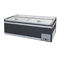 Static Cooling Supermarket Island Freezer Automatic Defrost With Sliding Door