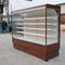 Automatic Defrost Refrigerated Display Cabinet Vertical Open Air Curtain Merchandisers
