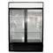 Upright Auto Closing Beverage Glass Door Refrigerator Sliding Glass Door Merchandiser Fridge