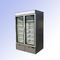 220V 50H Upright Glass Door Freezer Beverage Glass Display Cooler 1380L Display Volume