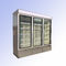 Triple Door Commercial Upright Merchandiser Freezer 220V 50H 1380L Display Volume