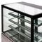 Stainless Steel Base Refrigerated Bakery Display cupcake Case