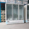 Seld-contained vertical Display Fridge Glass Door Refrigerator Merchandiser
