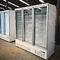 Seld-contained vertical Display Fridge Glass Door Refrigerator Merchandiser