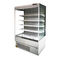 R404a Open Air Display Cooler Merchandisers / Grab And Go Refrigerator