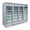 1700L Commercial 	Upright Glass Door Fridge Reach In Beverage Cooler CE