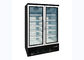 Ventilated Upright Glass Door Freezer Digital Thermostat With Air Cooling