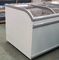 Sliding Glass Top Island Freezer for Commercial Supermarket with R290
