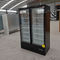 810L Upright Glass Door Vertical Display Showcase Freezer Air Cooling