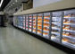 Ice Cream Display Wall Site Remote Multideck Fridge With Transparent Glass