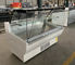 Self Contained Flat Glass R290 Refrigerated Serve Over Counter Air Cooling