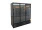 Supermarket Beverage Upright Door Freezer With Self-Contained Refrigeration System