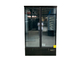 Low Energy Two Glass Door Display Freezer 810 Litres Commerical