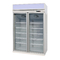 Beverage Retail Glass Door Refrigerator With Deep Shelving