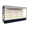 Vertical Multideck Open Display Chiller for Supermarket with 5 Layers Adjustable Shelving for Drinks