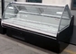 Fan Cooling Refrigerated Display Chiller for Supermarket with Transparent Glass Endpanels for Sausages