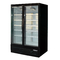 Vertical Ice Cream Display Freezer With Frameless Triple Glazed Glass Doors