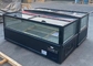 Static Cooling Deep Freezer with Sliding Low-E Glass Doors for Supermarket Frozen Foods Display
