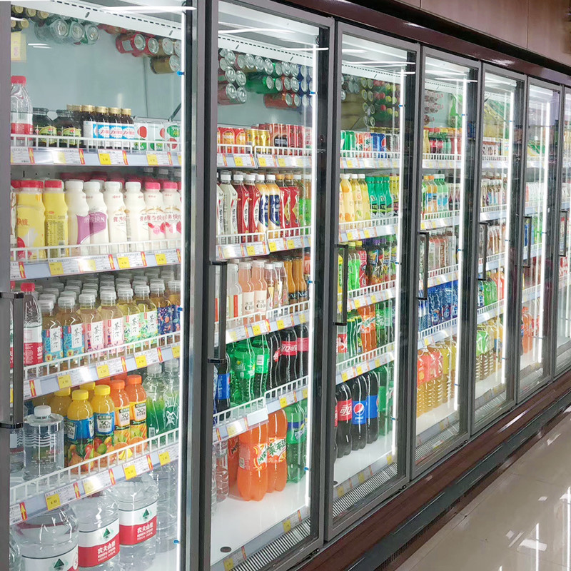 High-Capacity Air-Cooled Refrigerated And Fresh-Keeping Display