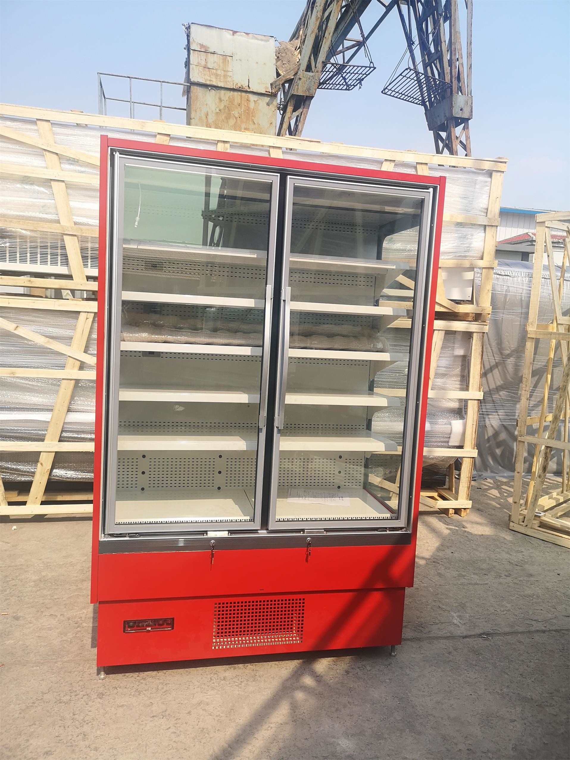 Energy Saving Multideck Display Fridge For Refrigerated Merchandise