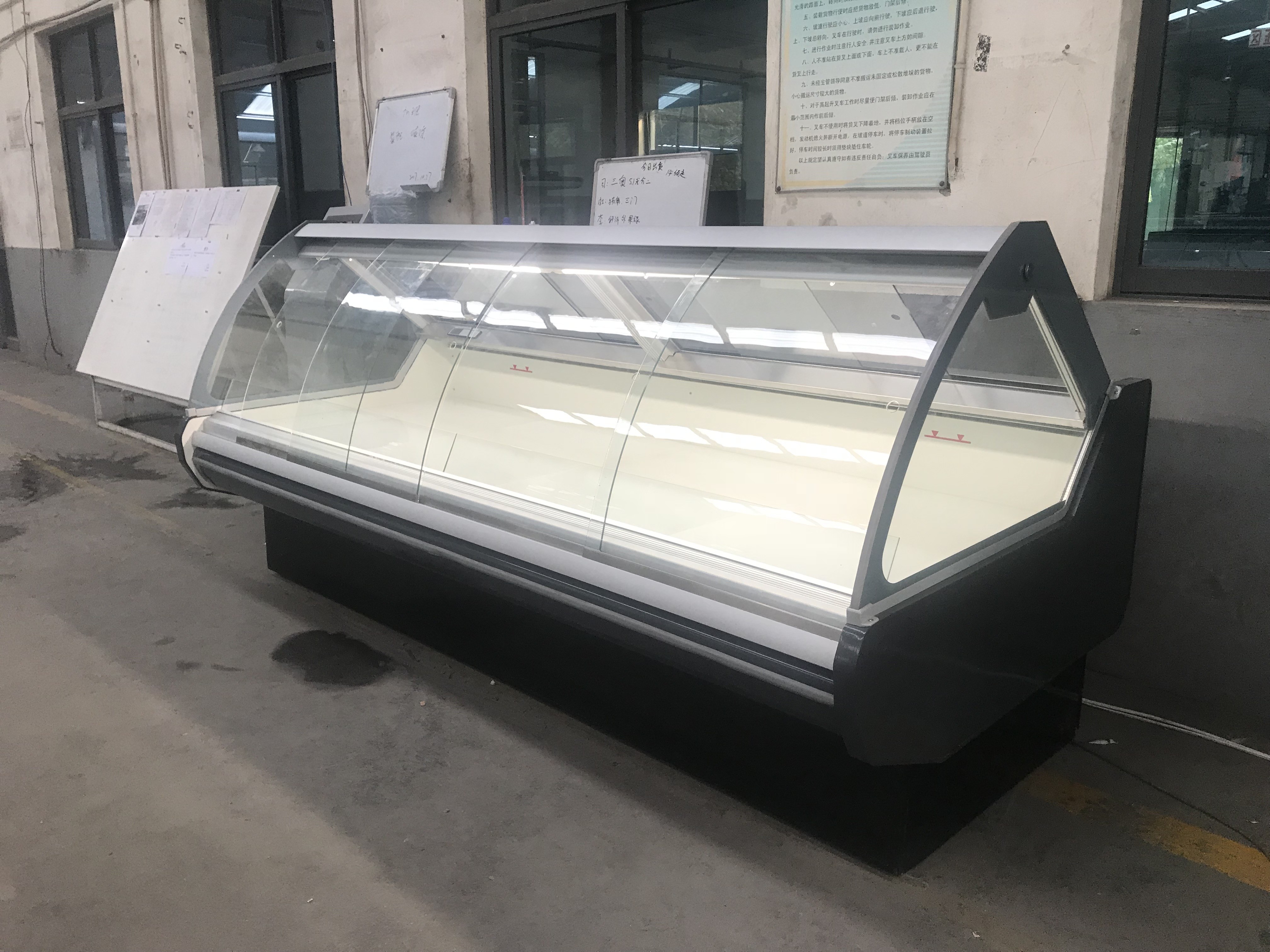 R404a Meat Display Chiller With Embraco Compressor