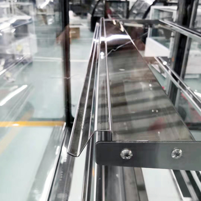 Ventilated Cooling Deli Refrigeration Equipment With Triple Glazed Glass