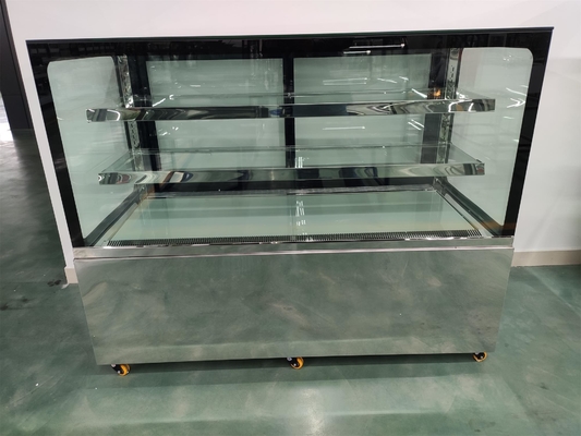 Fan Cooling Dessert Display Chiller with Inner LED Lights