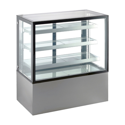 Refrigerated Bakery Display Case With Copper Pipe Condenser Evaporator