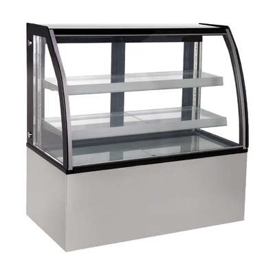 Countertop Refrigerated Display Cabinets With Inner LED Lighting On Top And Under