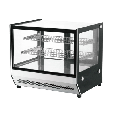 Bakery Merchandising Display With Double Glazed Tempered Glass