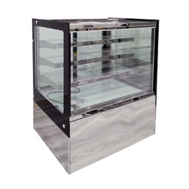 Stainless Steel Base Refrigerated Bakery Display cupcake Case